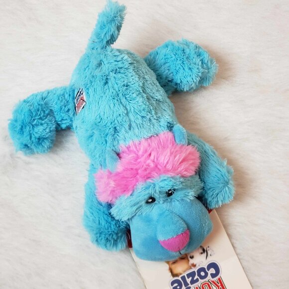 3 Dog Toys - KONG COZIE Plush Rabbit & Lion + ZIPPY PAWS Monkey & Banana Burrow - Picture 6 of 16